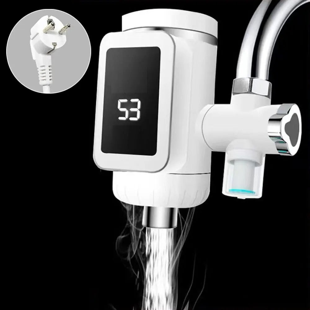 3000W Instant Electric Water Heater Faucet – Fast Heating Tap with Free Installation | Hot & Cold Water Mixer for Home & Kitchen