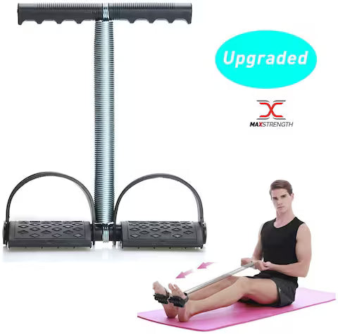 Tummy Trimmer Double Spring – Belly Fat Burner & Ab Exercise Tool | Home Gym Workout Equipment for Weight Loss & Core Training