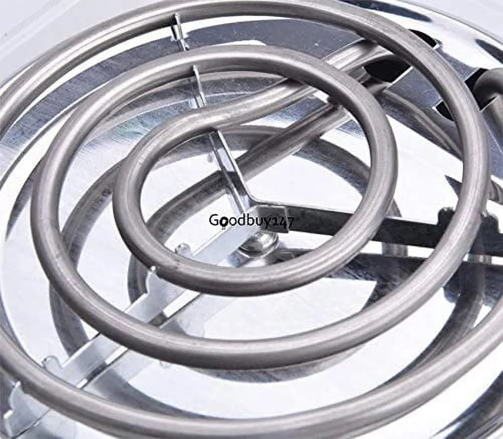 Single Burner Electric Hot Plate Stove – Portable Compact Cooker for Home, Office & Travel | Fast Heating & Easy to Clean (Random Color)