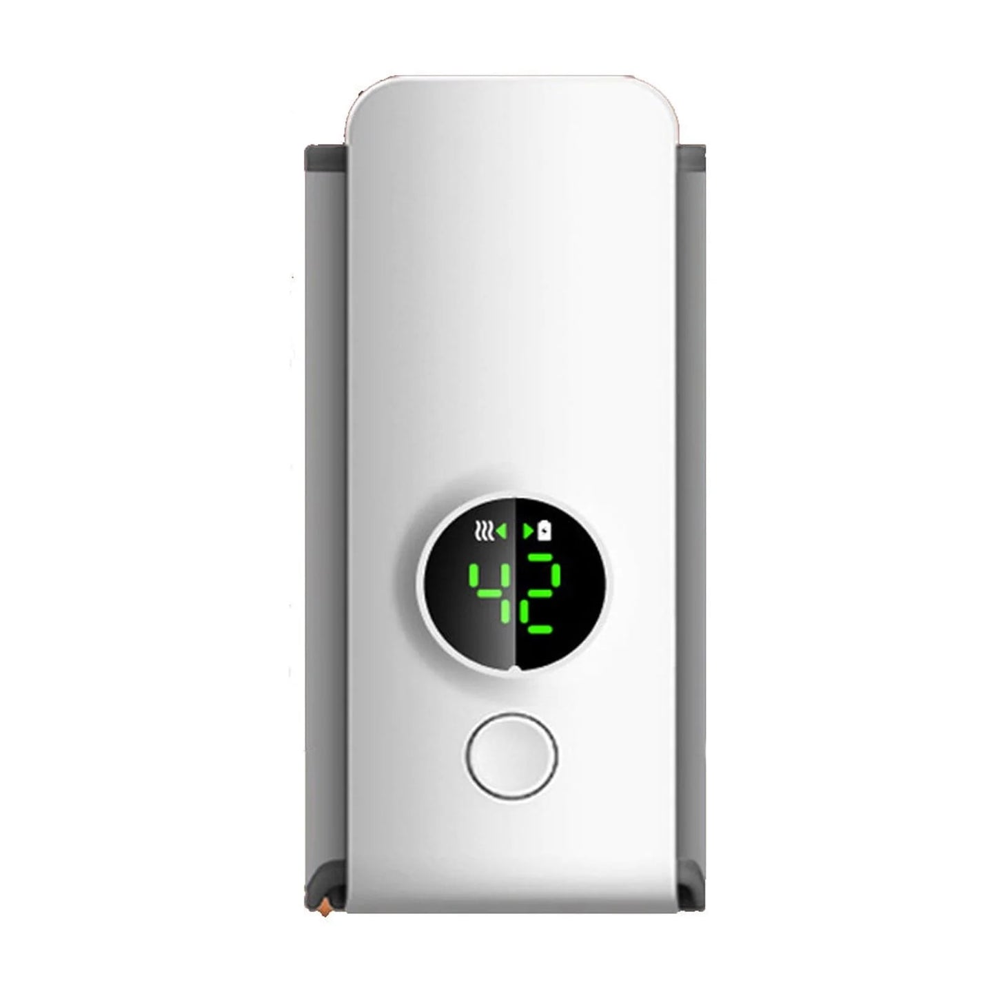 Portable USB Rechargeable Baby Bottle Warmer | Moclever Battery-Powered Milk Heater with Digital Display & 6 Heating Levels – Perfect for Travel