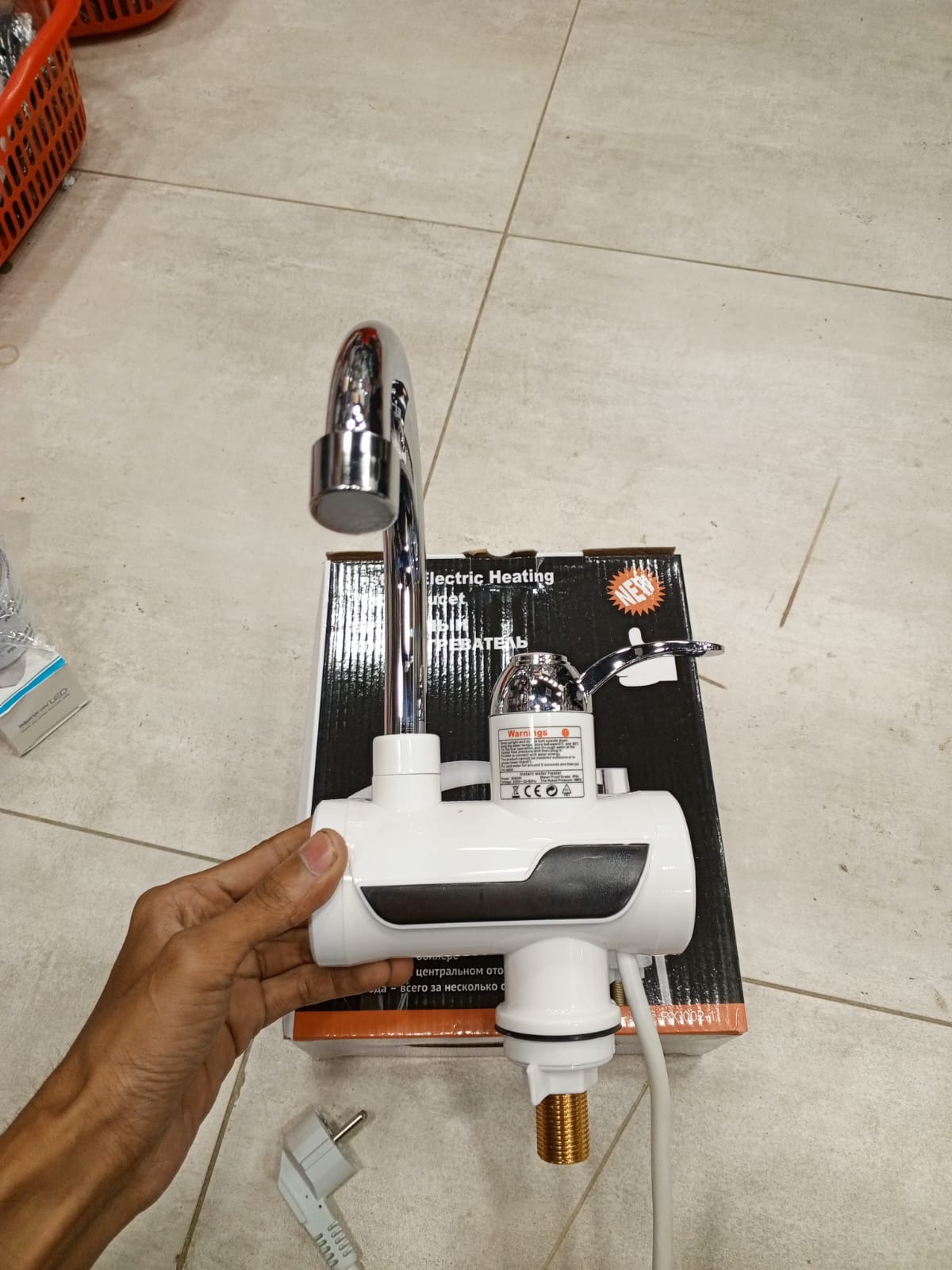 Instant Electric Water Heater Tap | Advanced Fast Heating Faucet with LED Indicator | Instant Hot Water for Kitchen & Bathroom