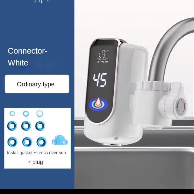 3000W Electric Water Heater Tap | Instant Hot Water Faucet – Tankless Instant Heating Tap for Kitchen & Bathroom (Random Color)