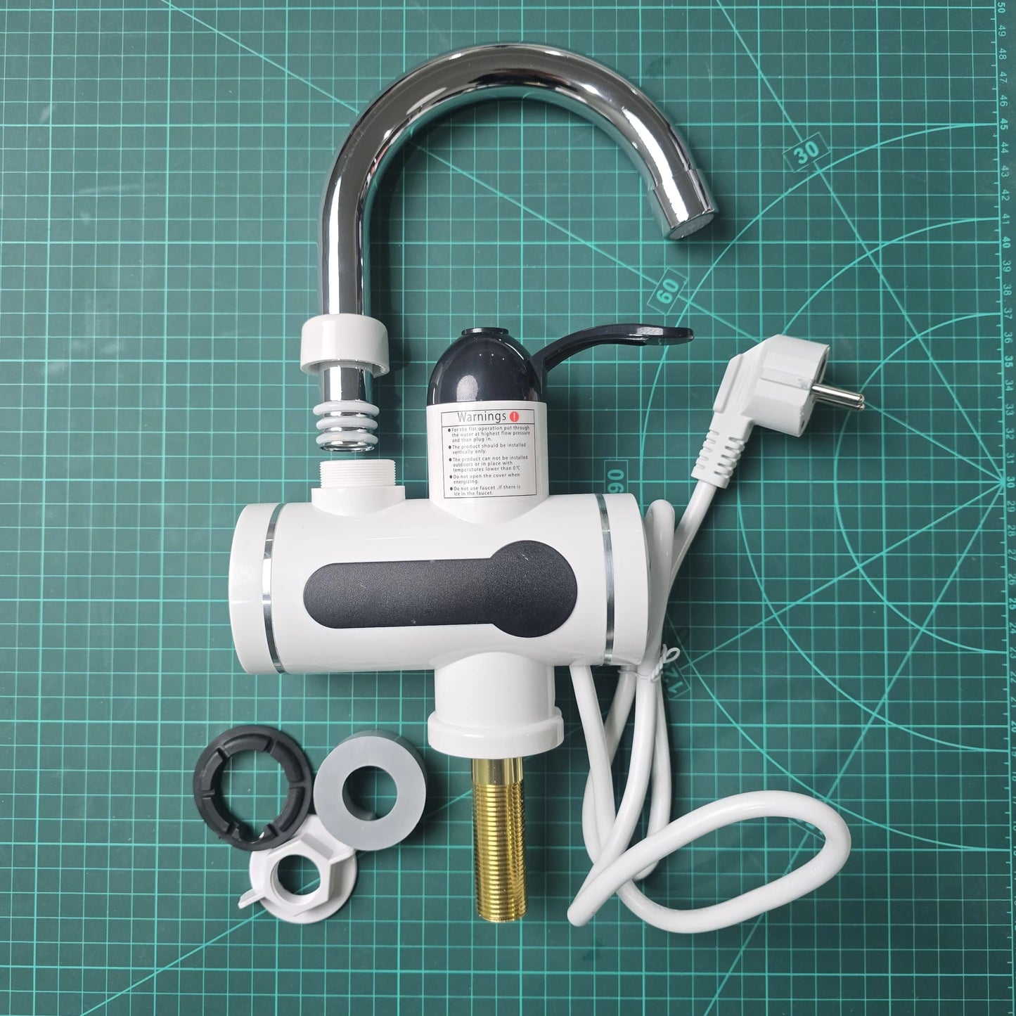 Instant Electric Water Heater Tap | Advanced Fast Heating Faucet with LED Indicator | Instant Hot Water for Kitchen & Bathroom