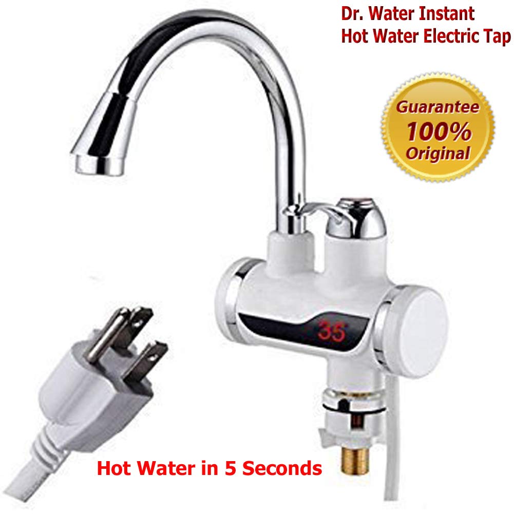 Instant Electric Water Heater Tap | Advanced Fast Heating Faucet with LED Indicator | Instant Hot Water for Kitchen & Bathroom