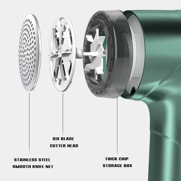 Electric Lint Remover for Clothes & Sweaters – Rechargeable Fabric Shaver, Anti-Pilling Fuzz Remover, Hair Ball Trimmer for Coats, Plush, Wool & Winter Wear (Random Color)