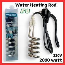 F8 Electric Water Heater Rod | Instant Immersion Heating Rod for Fast Hot Water