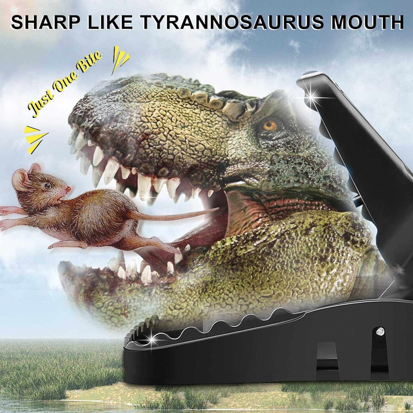 Heavy Duty Plastic Mouse Trap – Reusable Mouse Catcher | Best Quality Rodent Control Trap for Home, Kitchen & Office – Easy, Safe & Effective (Pack of 1)