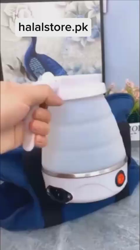 Foldable Vacuum Flask | Portable Thermos Bottle for Hot & Cold Drinks | Leak-Proof, Stainless Steel, Travel-Friendly Water Bottle